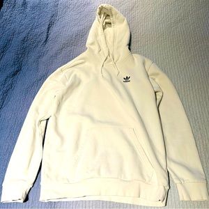 Men’s Medium White Adidas Hoodie